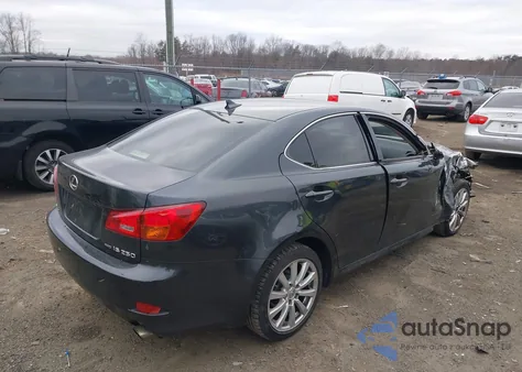 2007 Lexus Is 250 z USA, uszkodzony, nr VIN JTHCK262072012304